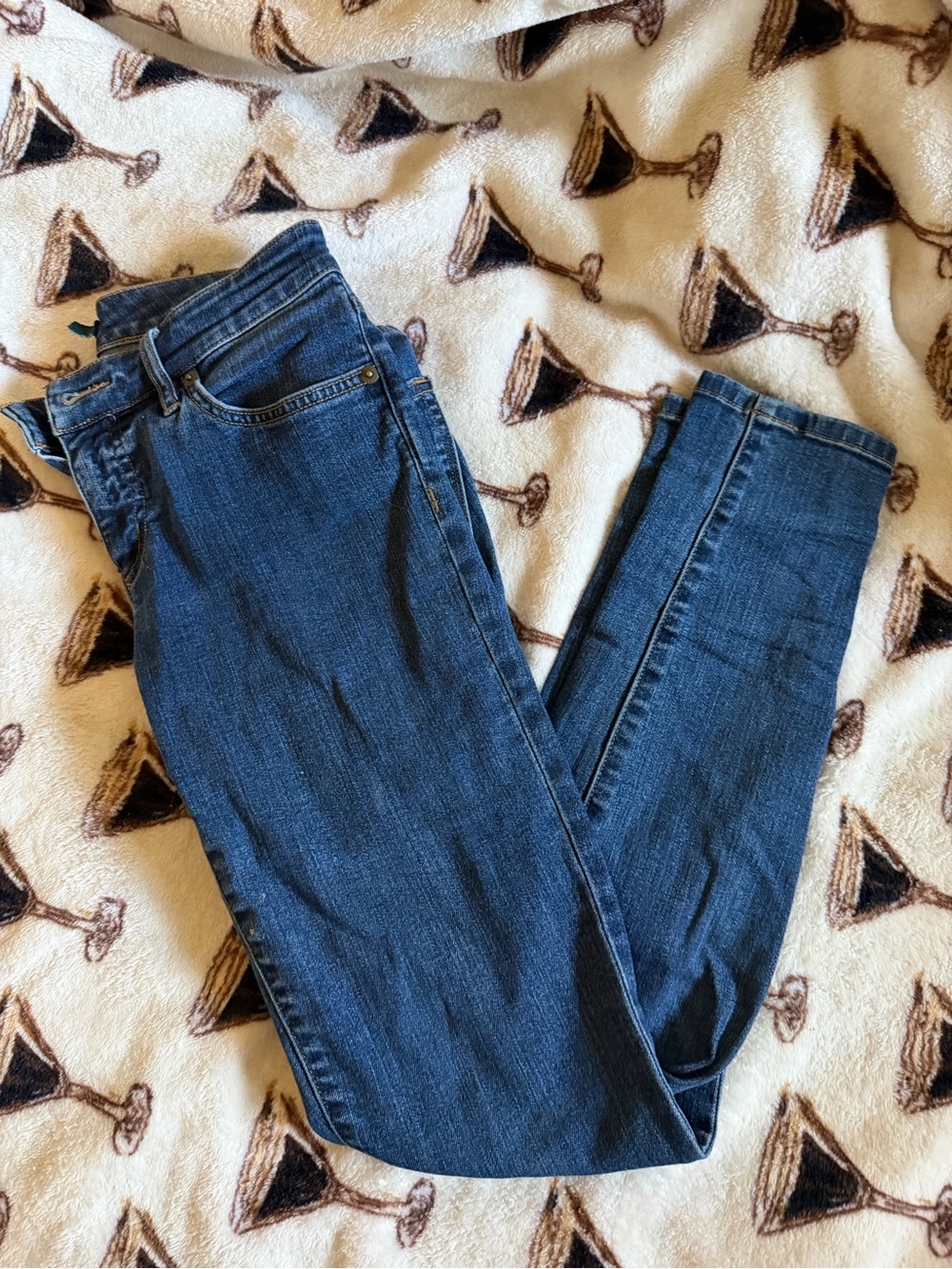 Ralph Lauren Women's Dark Blue Skinny Jeans